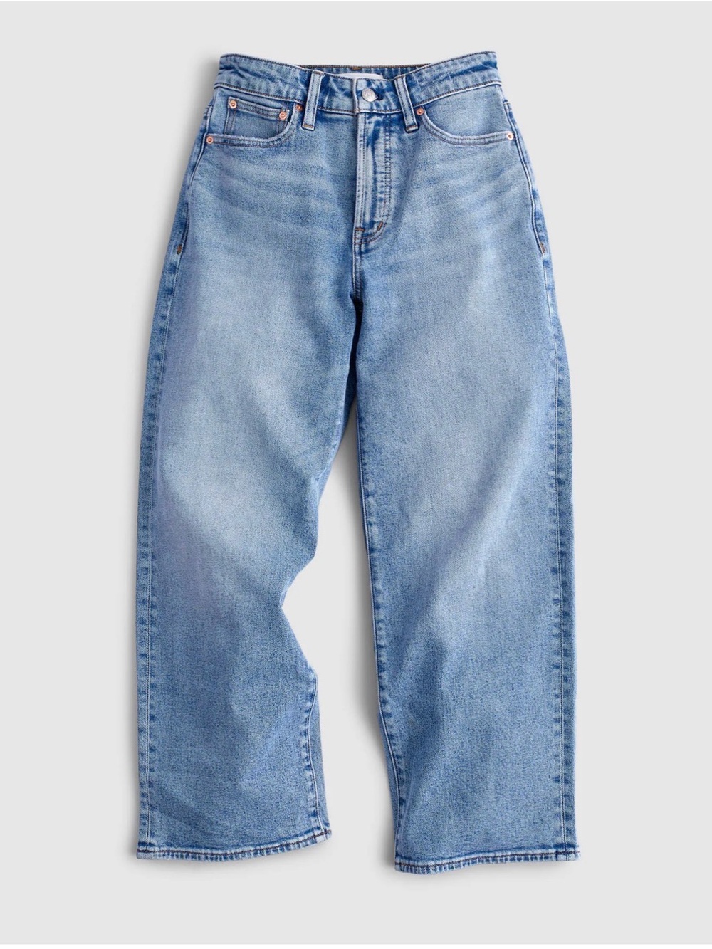 MADEWELL The Short Curvy Perfect Vintage Wide-Leg Crop Jean | Size 31 Short - Picture 4 of 13